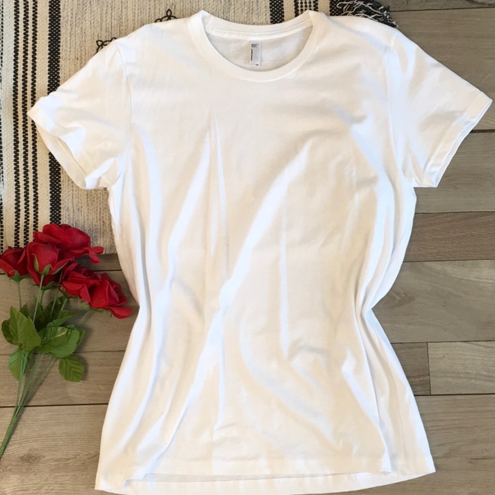 American apparel plus size tee